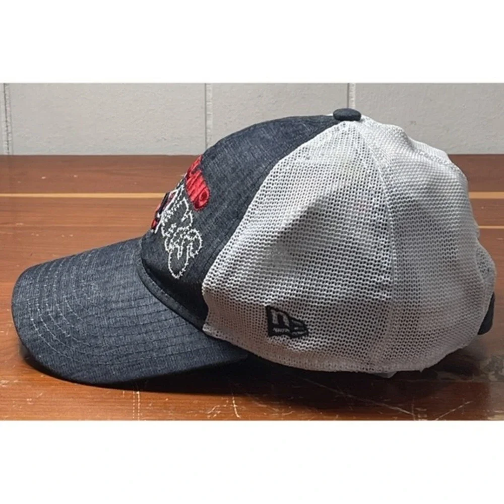 New Era 9twenty Cleveland Indians Hook Loop Hat‎ Cap Adjustable Strap YOUTH